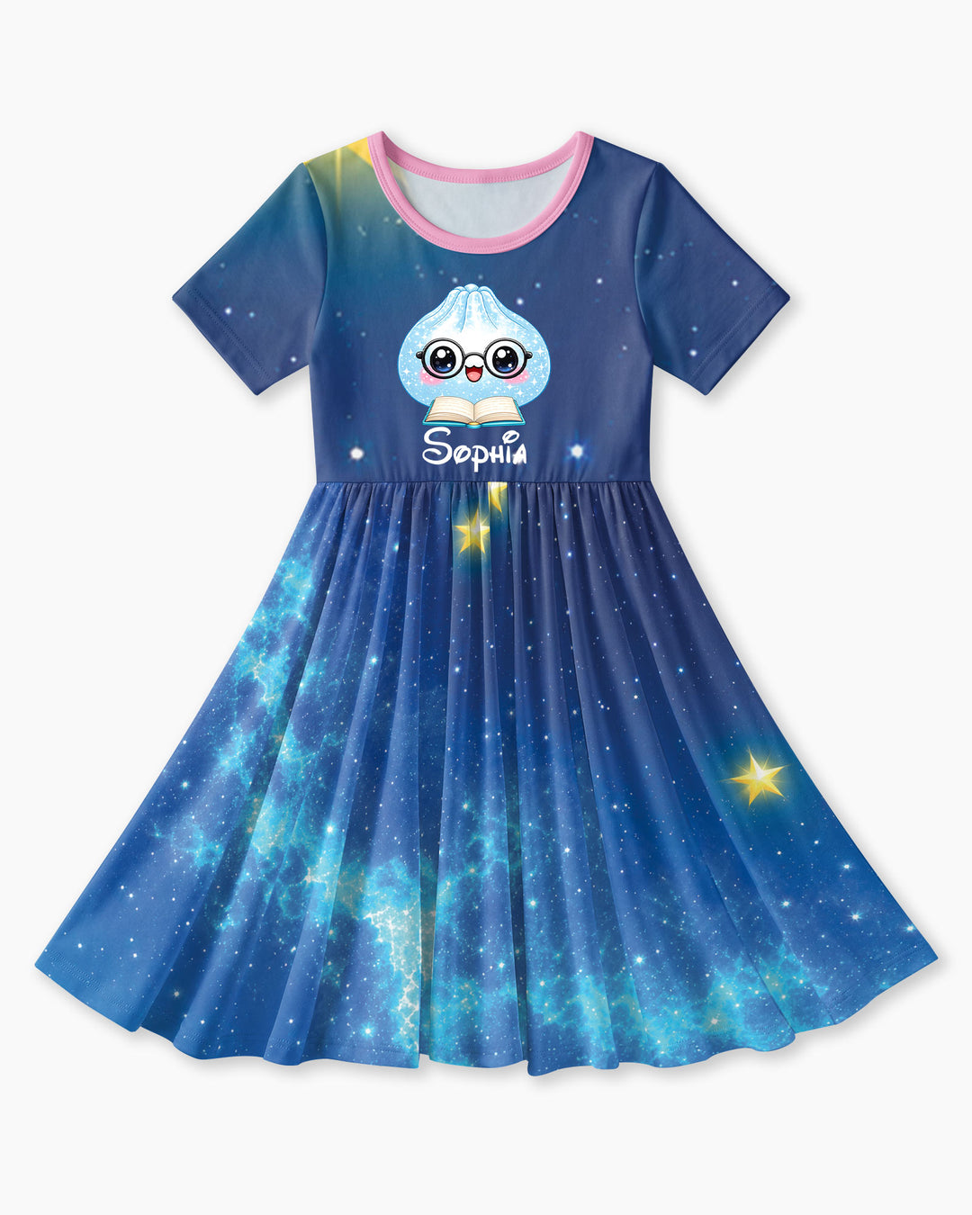Cute Dumpling Bamboo Twirl Dress