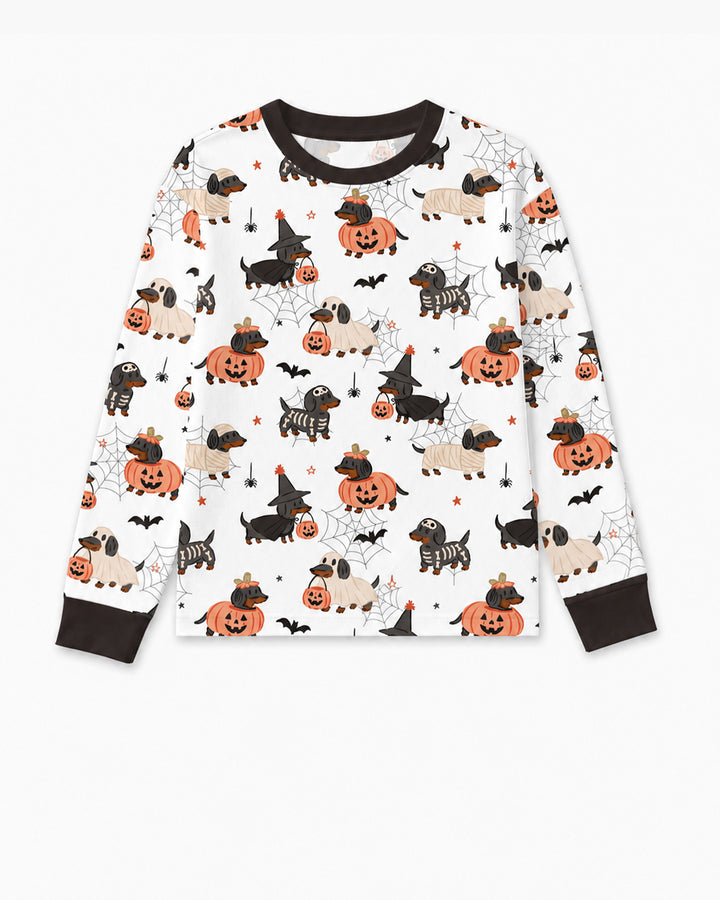 Howl-O-Weenie Dachshund Bamboo Men's Pajama Set