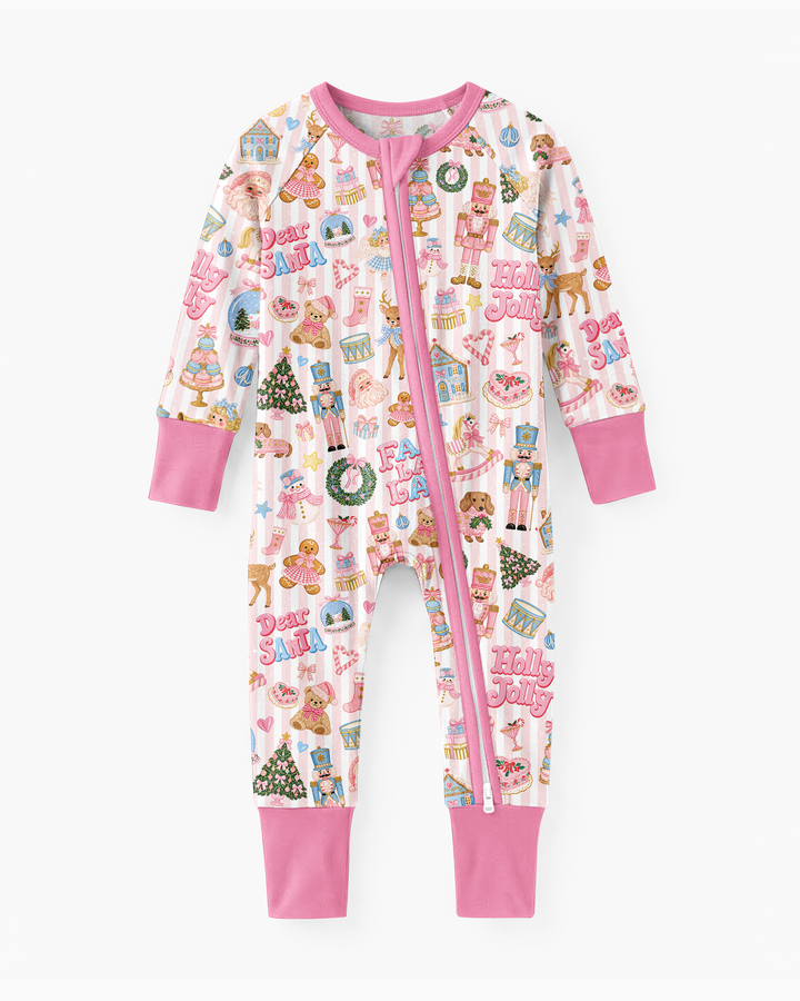 Preppy Christmas Bamboo Convertible Zippy