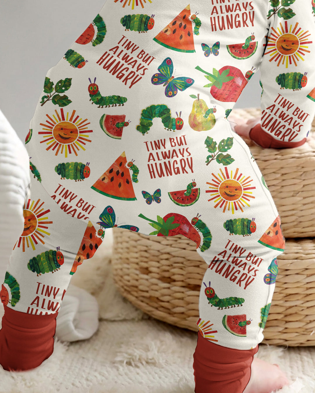 Tiny But Always Hungry Caterpillar Bamboo Convertible Zippy