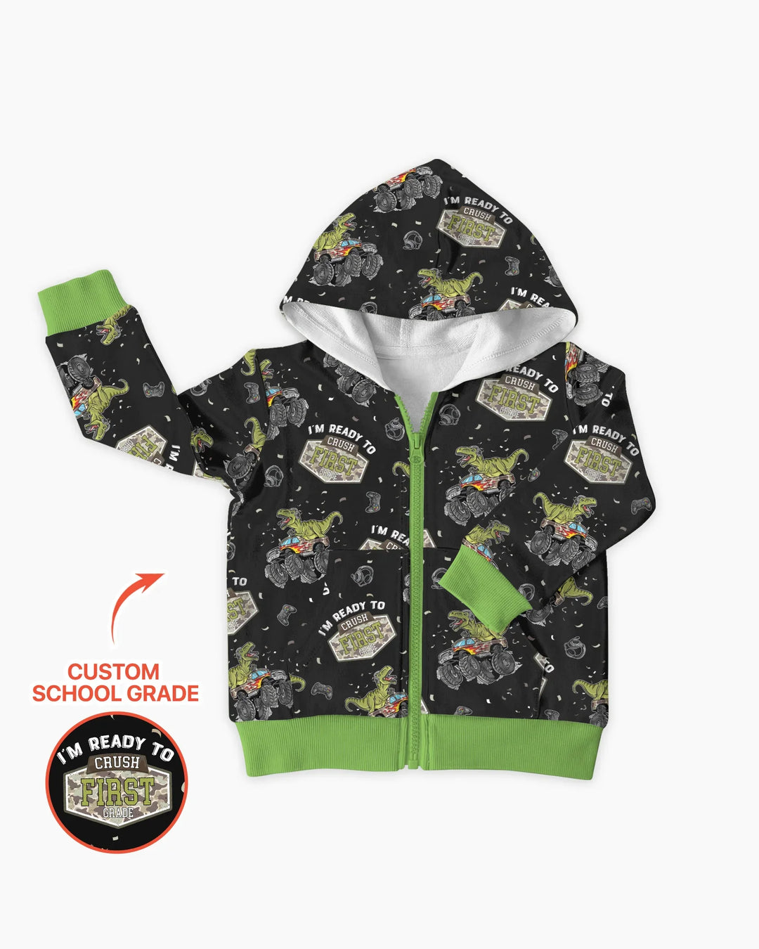 I'm Ready to Crush Bamboo Zip Hoodie