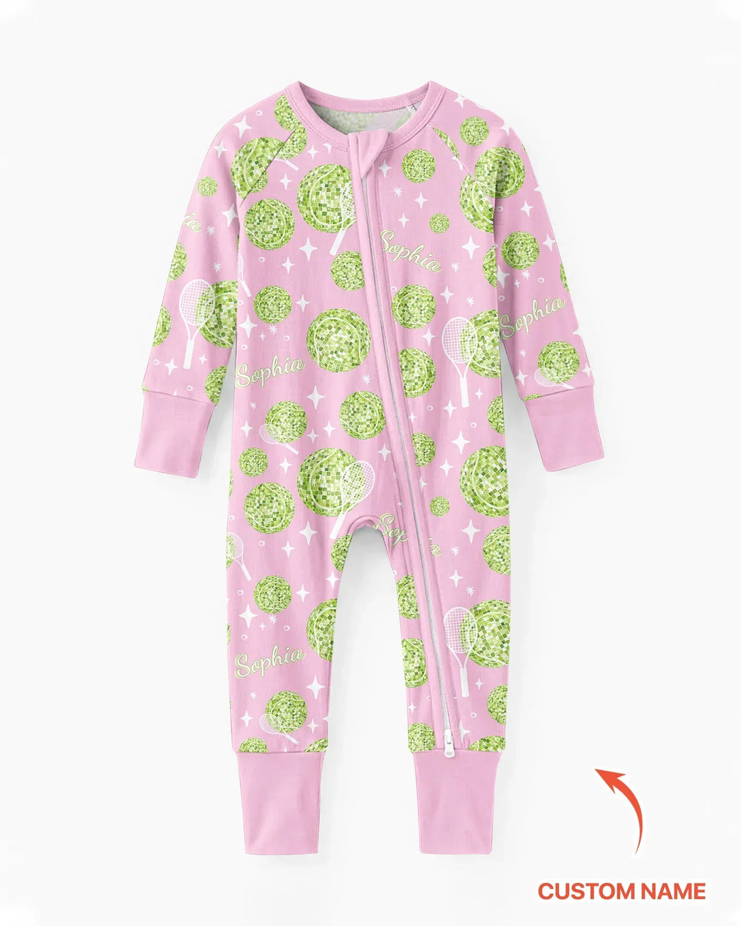 Tennis Disco Girl Party Matching Bamboo Convertible Zippy