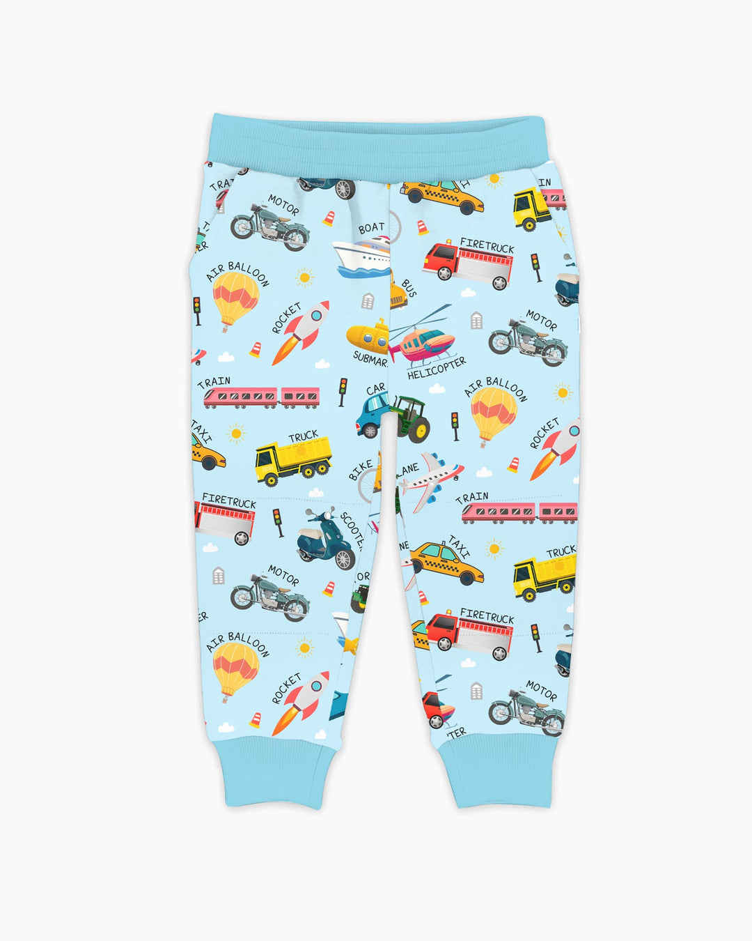 Vehicle Vocabulary Bamboo Jogger