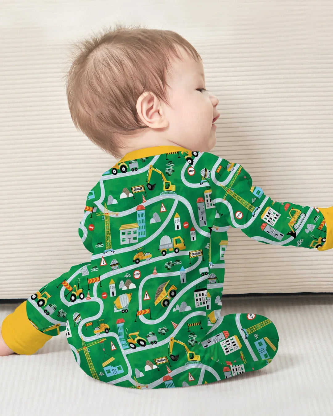 Little Builder Construction Zone Bamboo Convertible Zippy