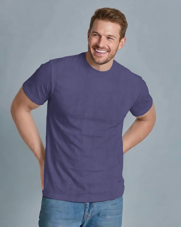 Solid color Bamboo Men T-Shirt