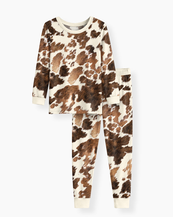 Template Bamboo Two Piece Long Sleeve Pyjamas Set