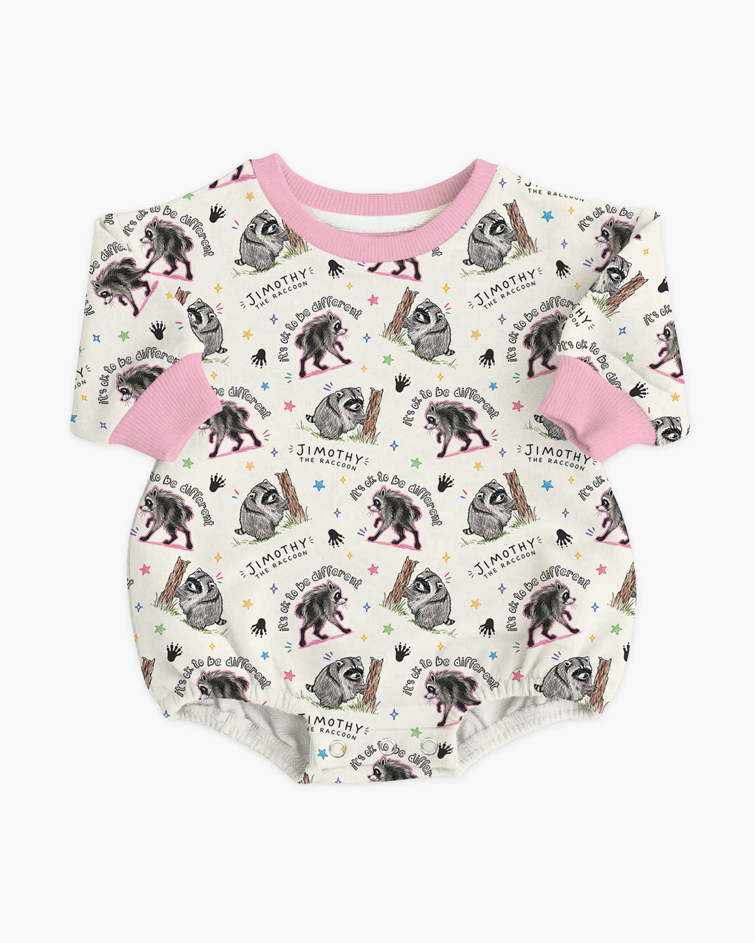 It's Okay to be Jimothy Bamboo Bubble Romper