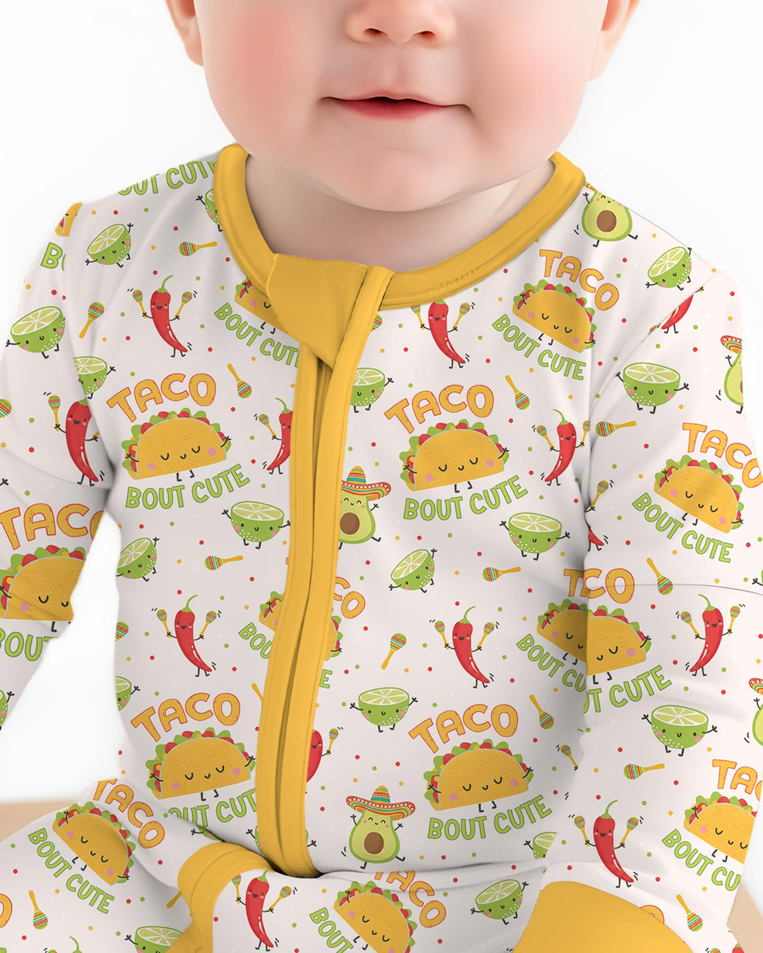 Funny Taco Bamboo Convertible Zippy