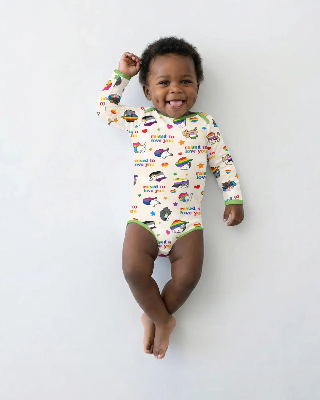 Rainbow Paws Family Matching Bamboo Bodysuit