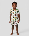 Black Boy Young Gifted & Black Bamboo Two Piece Short Sleeve Shorts Pajama Set
