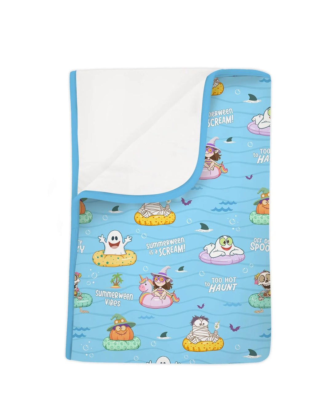 Summerween Cartoon Bamboo Blanket