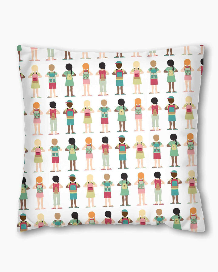 Little Friends Everywhere Bamboo Pillow Case