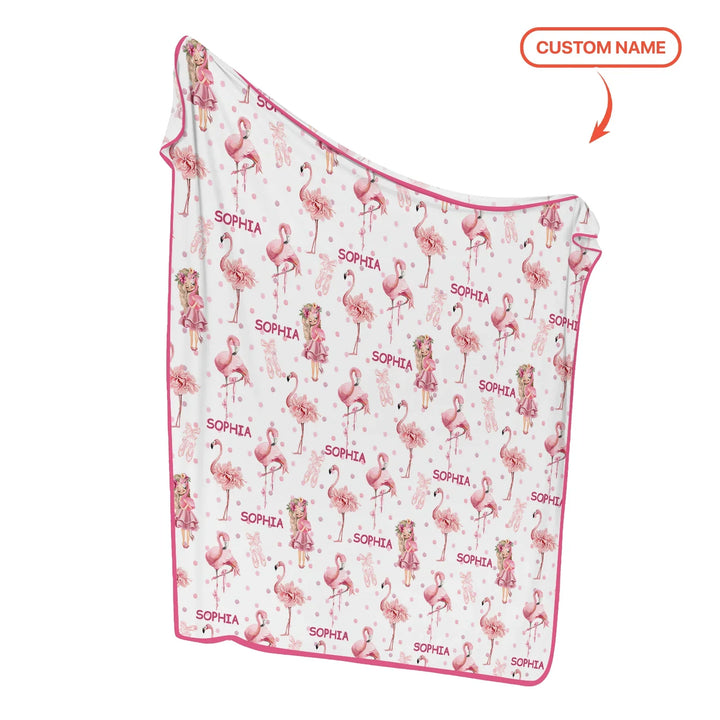 Little Ballerina Dreams Bamboo Blanket
