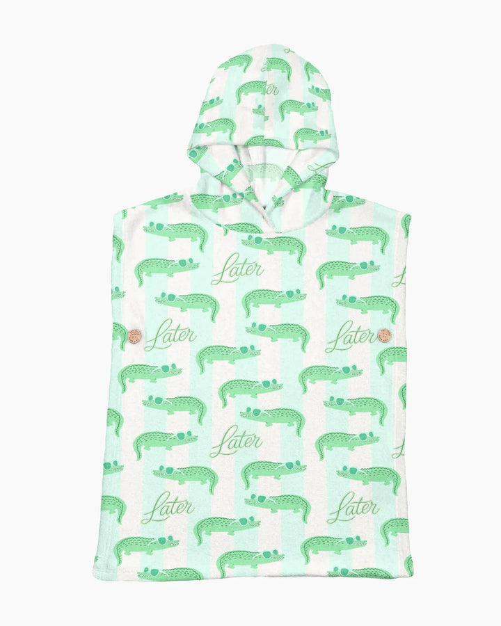 Later Gator Bamboo Swim Poncho