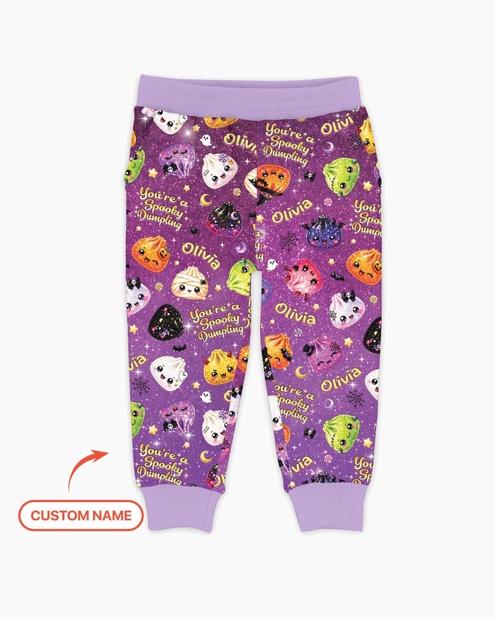 Custom Name You're A Spooky Dumpling Bamboo Jogger