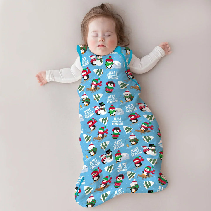 Chillin Like A Penguin Bamboo Sleep Bag