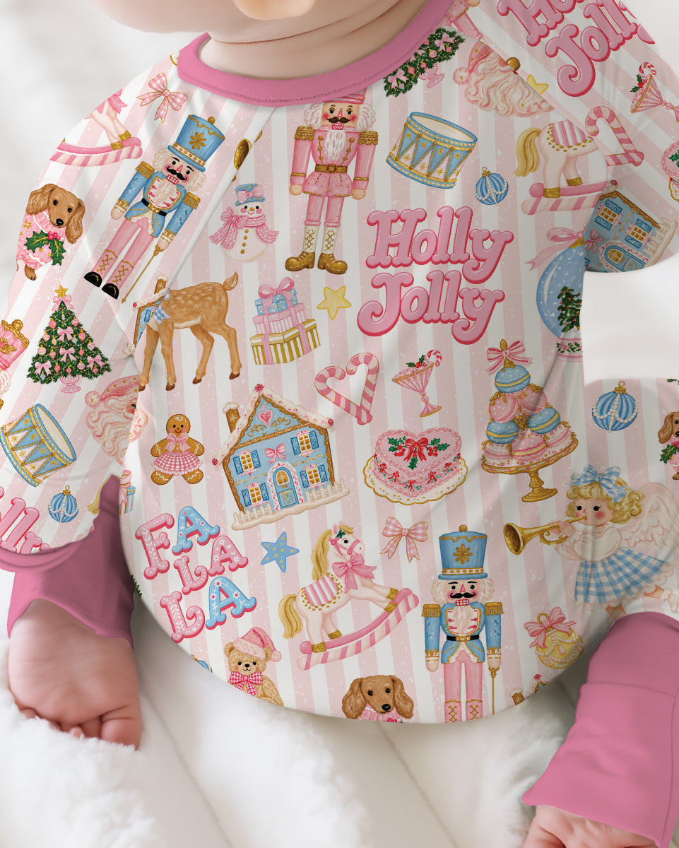 Preppy Christmas Bamboo Convertible Zippy