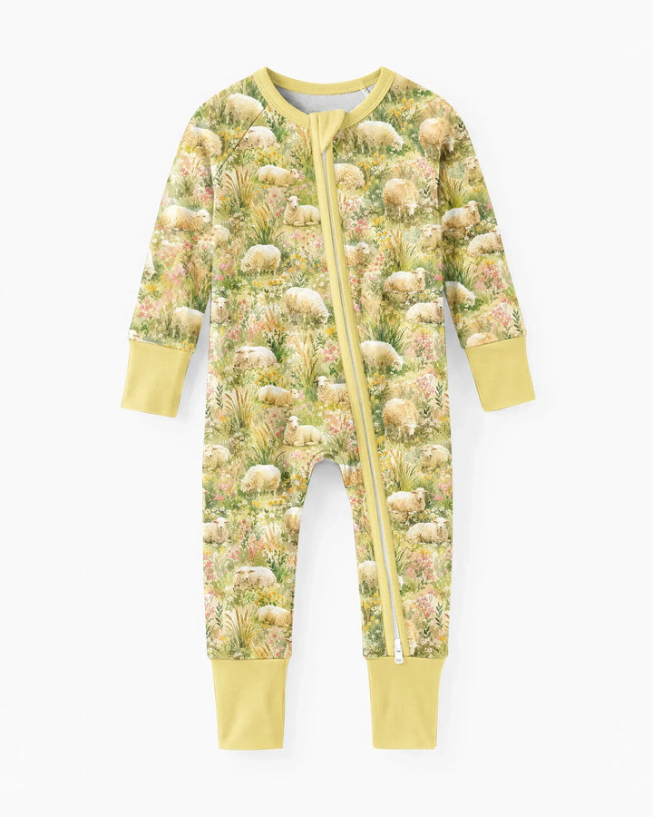 The Lord Is My Shepherd Watercolor Bamboo Convertible Zippy