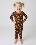 Template Bamboo Two Piece Long Sleeve Pyjamas Set