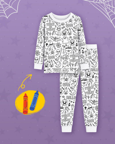 Colorable Halloween