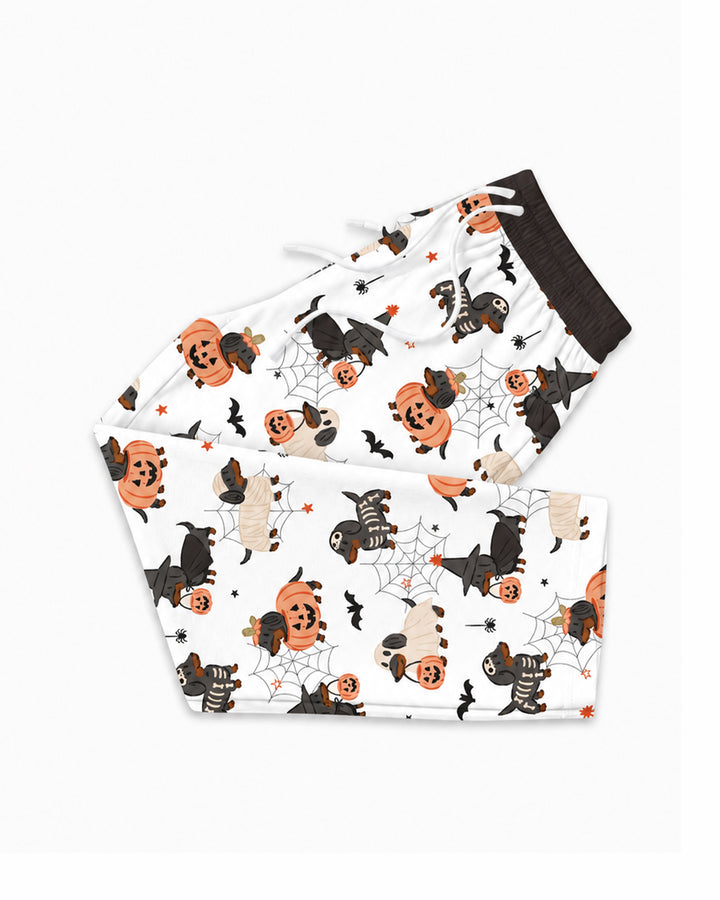 Howl-O-Weenie Dachshund Bamboo Men's Pajama Set
