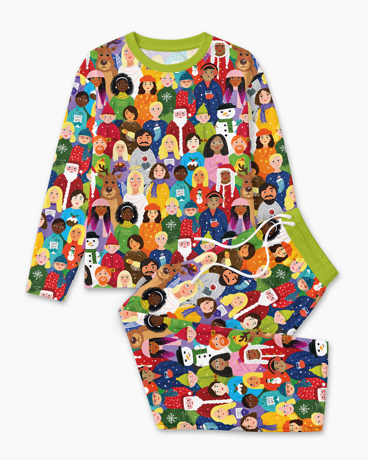 Together for Christmas Bamboo Men's Pajama Set