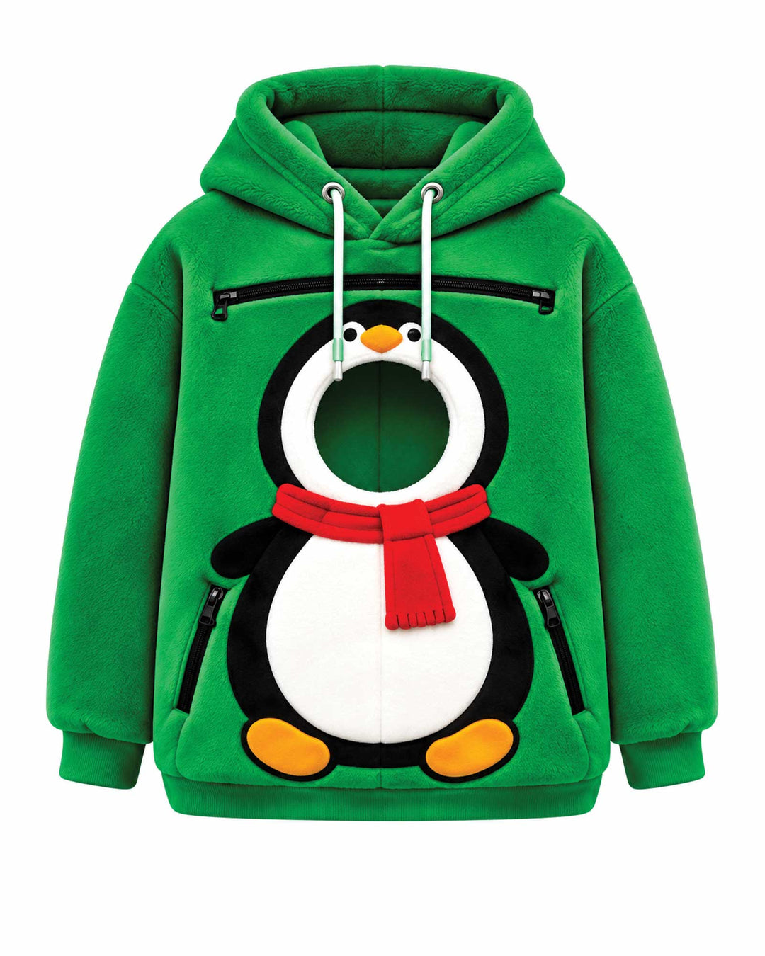 Penguin Animals Carrier Hoodie