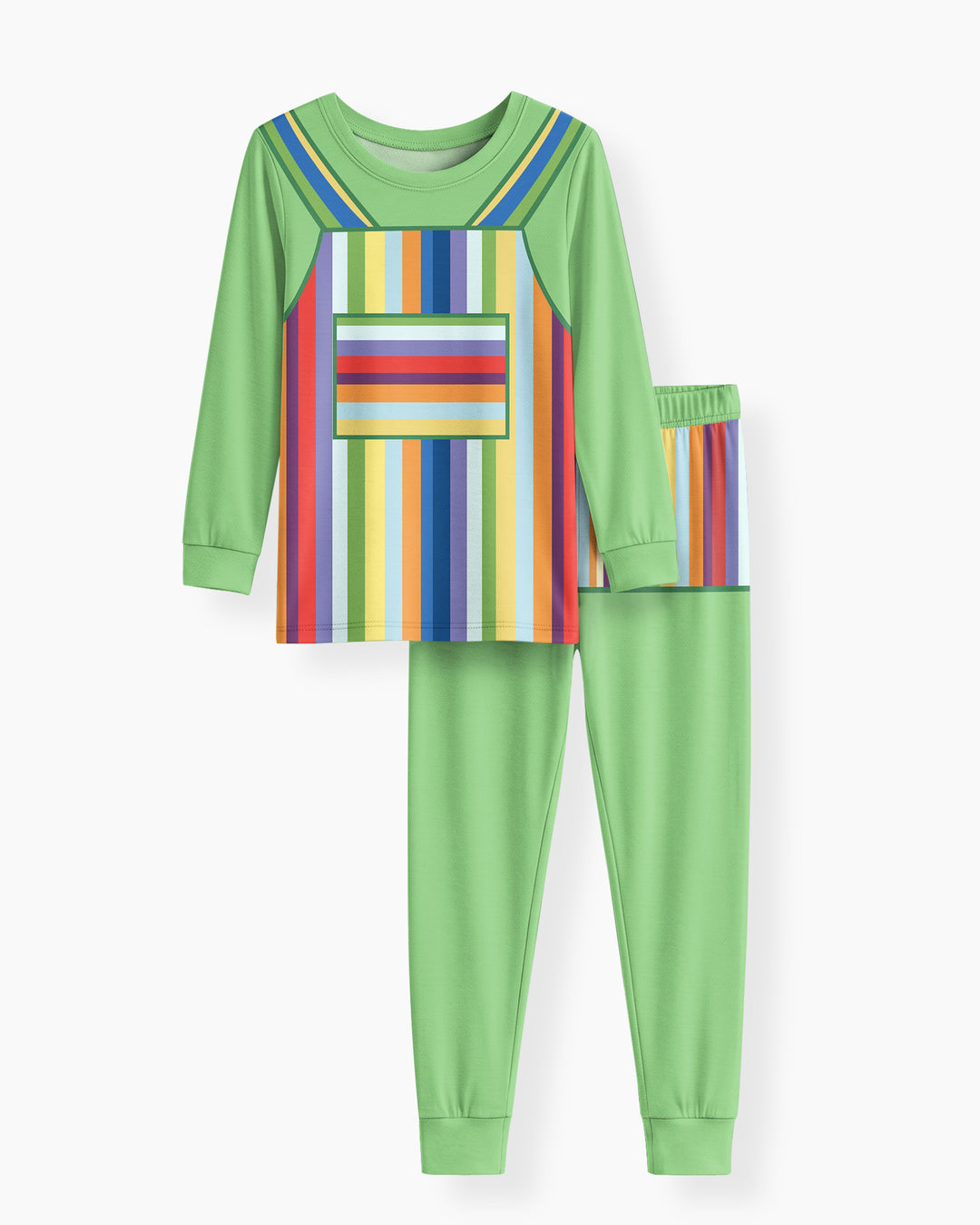 Template Bamboo Two Piece Long Sleeve Pyjamas Set
