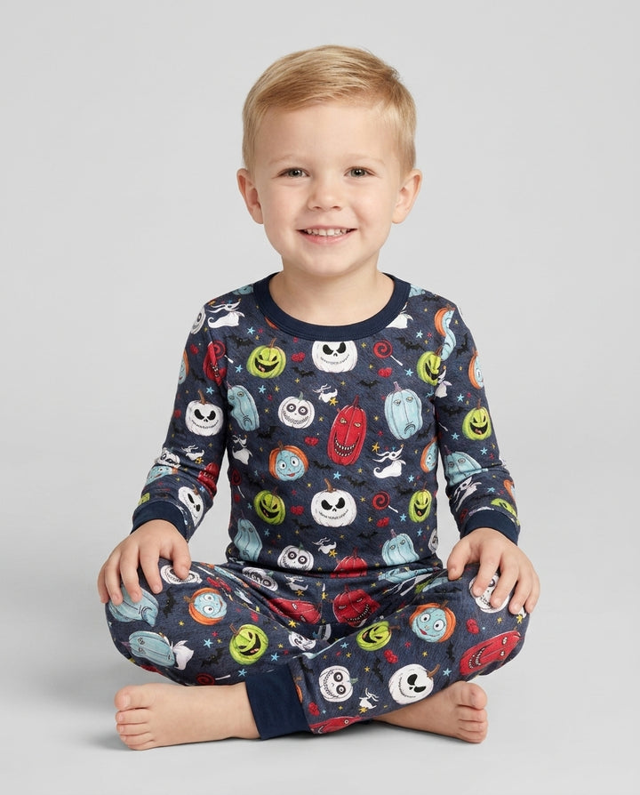 Template Bamboo Two Piece Long Sleeve Pyjamas Set