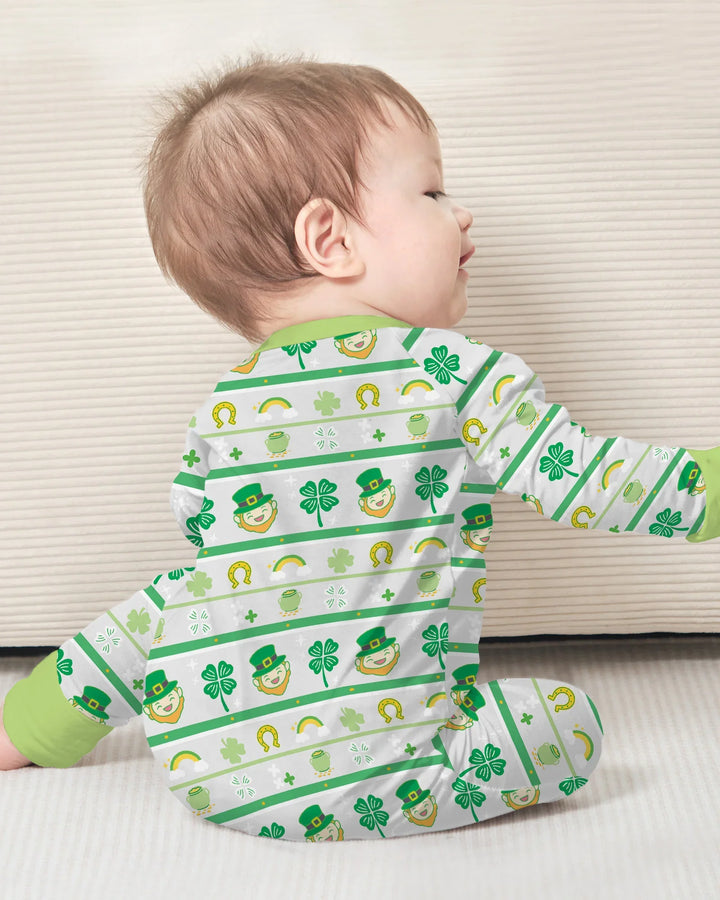 Happy Saint Patrick's Day Bamboo Convertible Zippy