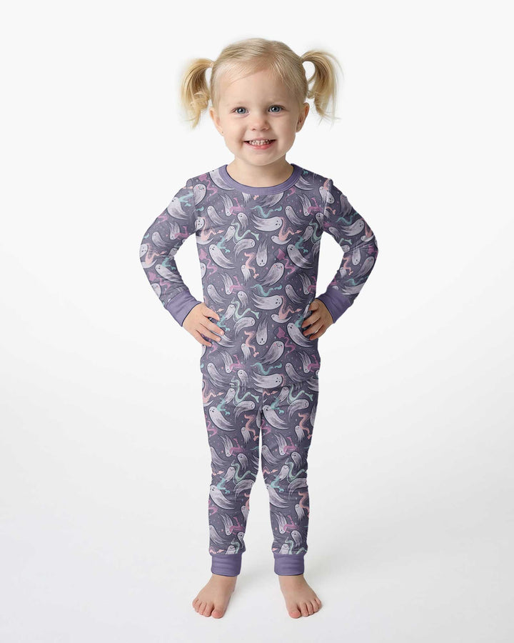 Whimsical Spirits Bamboo Two Piece Long Sleeve Pajama Set
