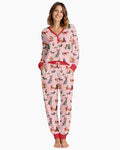Christmas Pups & Holiday Adventures Bamboo Women Pajama Set
