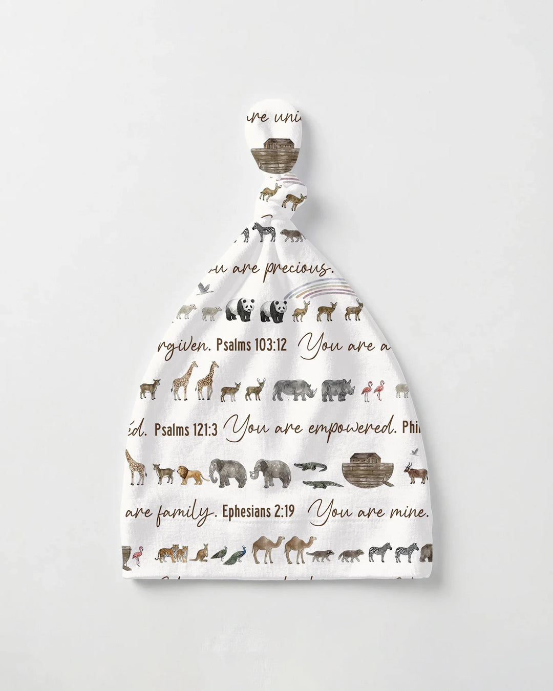 Biblical Noah's Ark Bamboo Knotted Hat