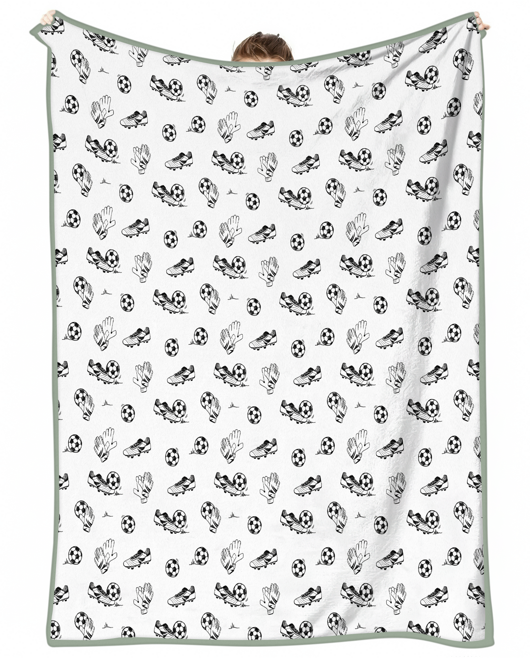 Future Soccer Champion Bamboo Blanket