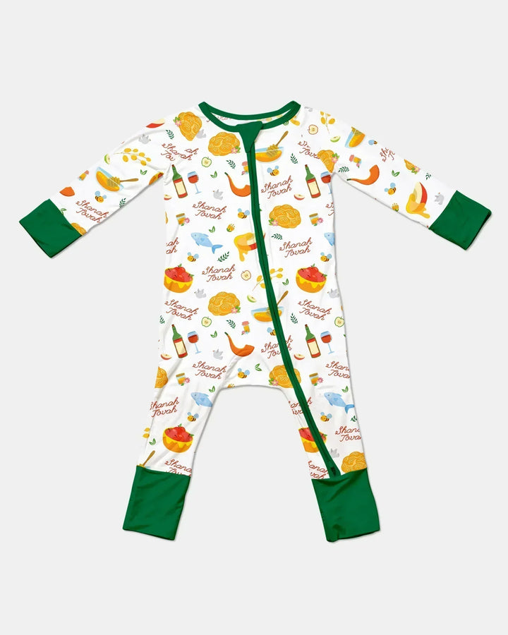 Shanah Tovah Family Matching Bamboo Convertible Zippy