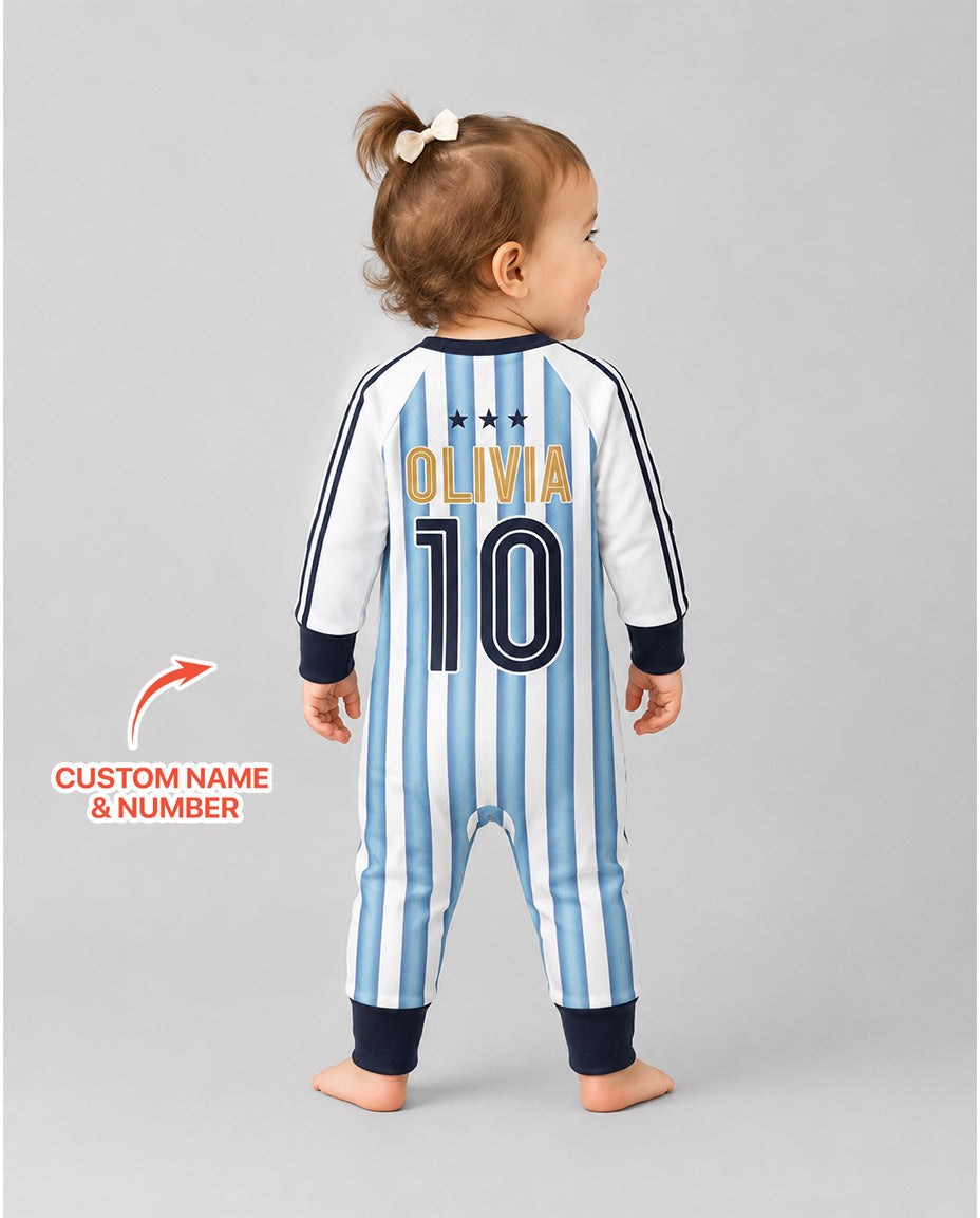 Custom Name Argentina Spirit Bamboo Convertible Zippy