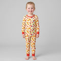 Spicy Sauce Bamboo Two Piece Long Sleeve Pajama Set