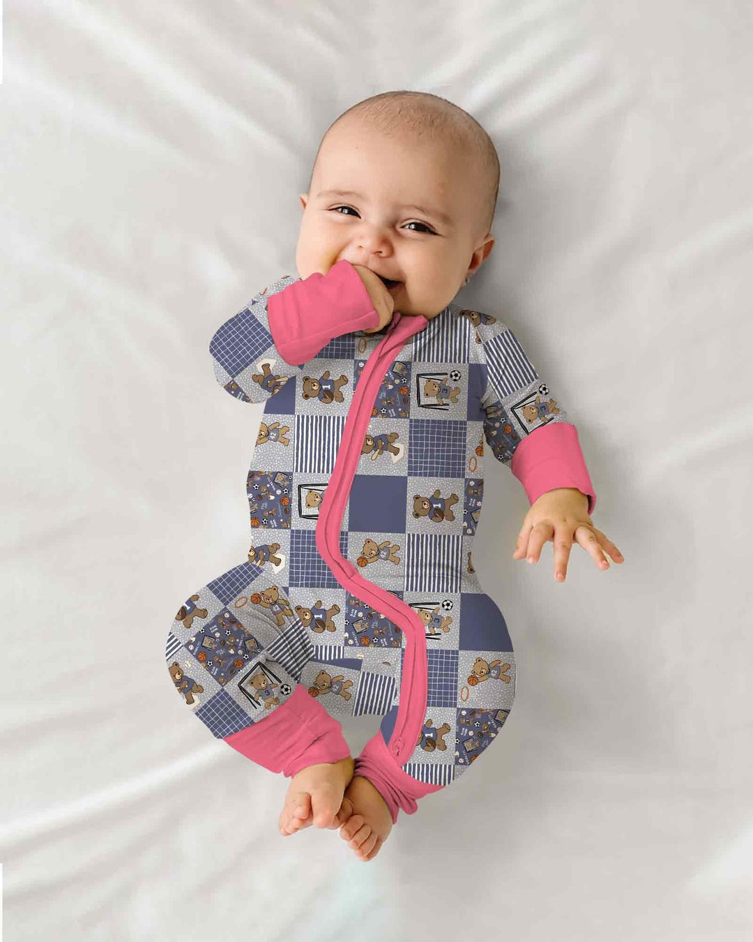 Game Day Teddy Bamboo Convertible Zippy