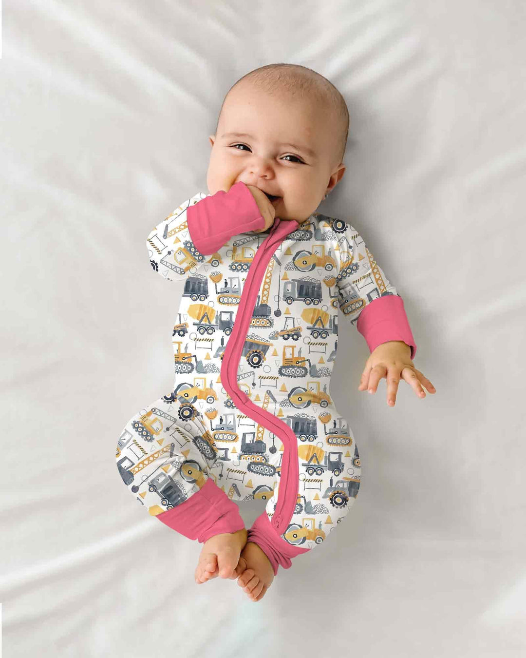 Construction Crew Bamboo Convertible Zippy