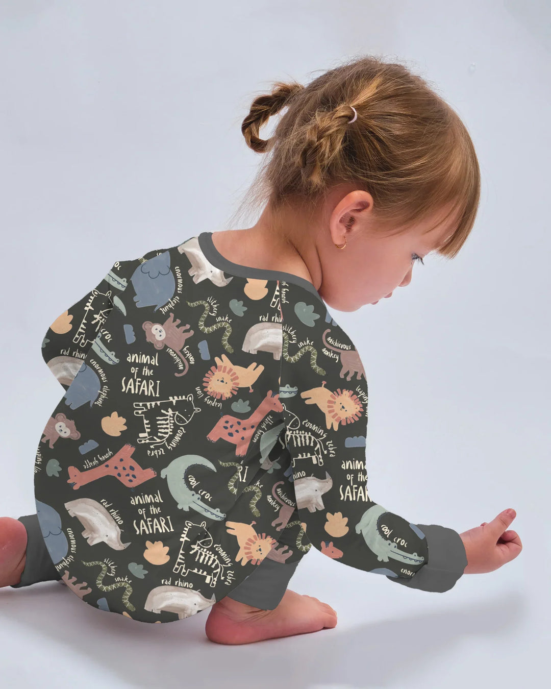 Funny African Animals Bamboo Convertible Zippy