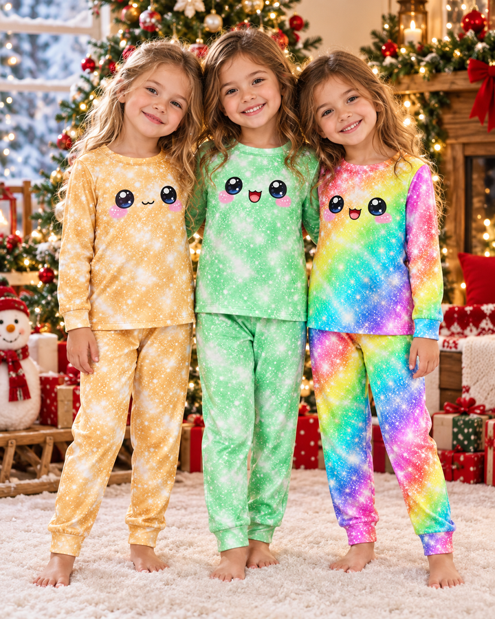 Cute Dumplings Emoji Gift For Squishy Hunter Bamboo Two Piece Long Sleeve Pajama Set