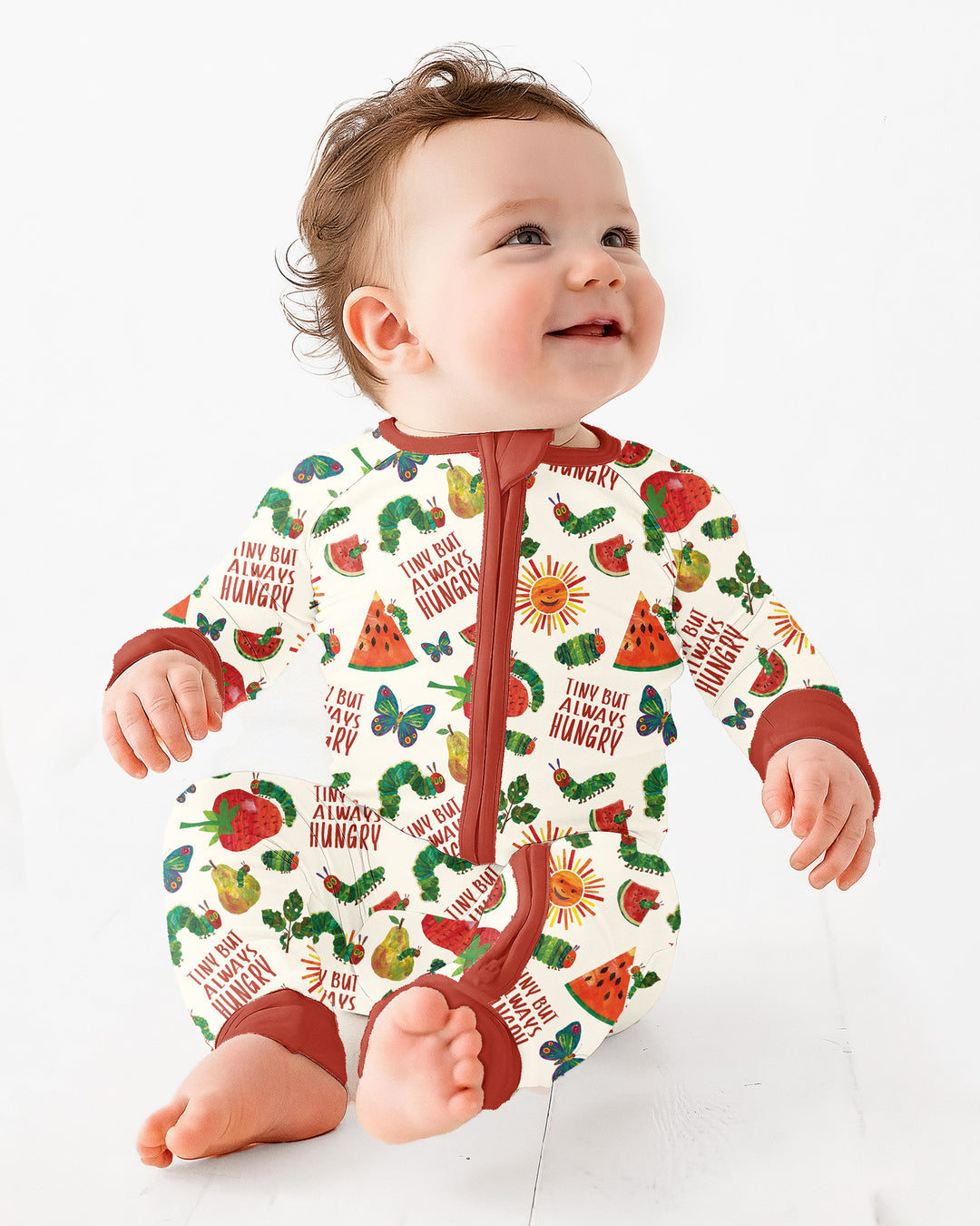 Tiny But Always Hungry Caterpillar Bamboo Convertible Zippy