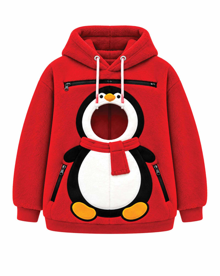 Penguin Animals Carrier Hoodie