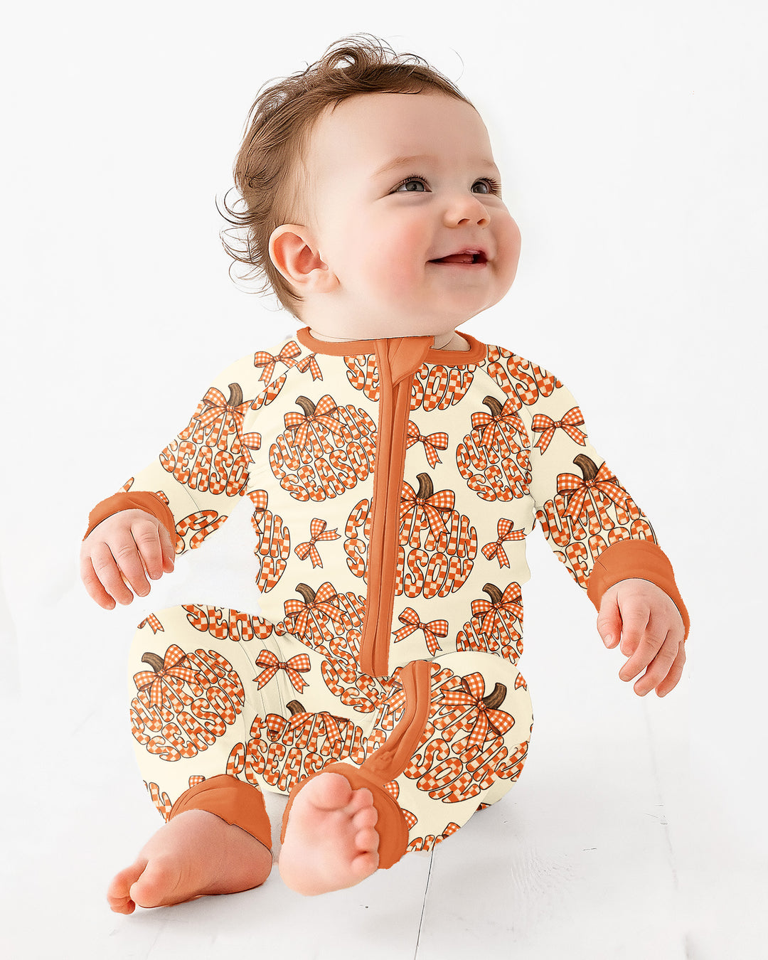 Pumpkin Season Bamboo Convertible Zippy