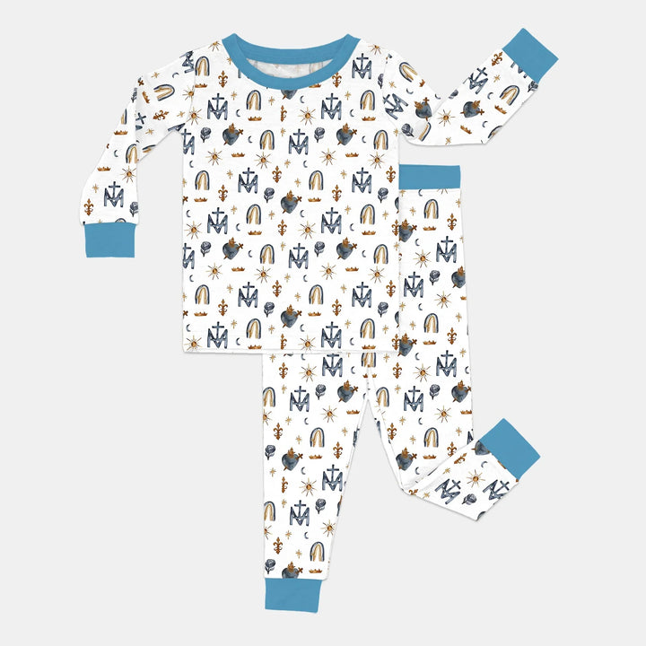 Sacred Blessings Bamboo Two Piece Long Sleeve Pajama Set