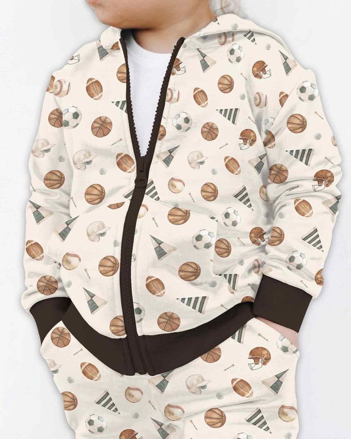 Game Day Heroes Bamboo Zip Hoodie