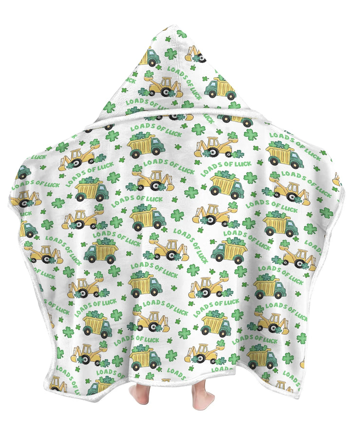 Loads Of Luck Bamboo Wearable Hooded Blanket