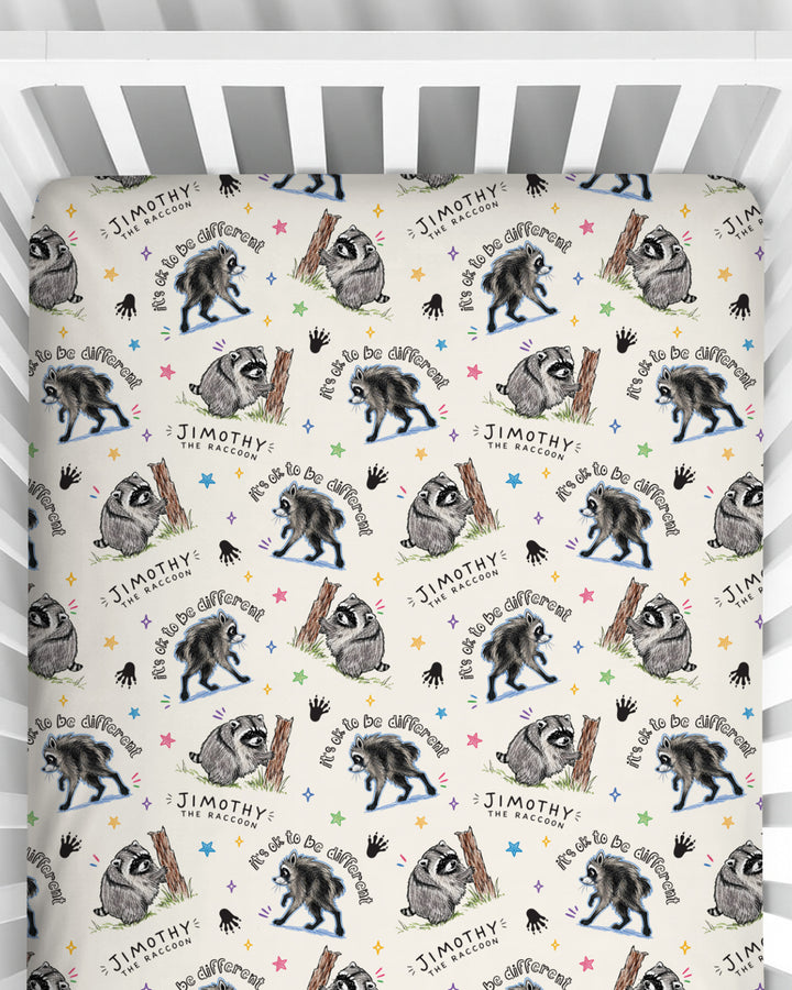 It's Okay to be Jimothy Bamboo Fitted Crib Sheet
