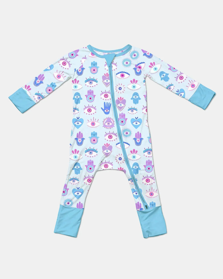 Hamsa Heart Guardians Family Matching Bamboo Convertible Zippy