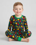 Brick Toy Master Builder Bamboo Two Piece Long Sleeve Pajama Set